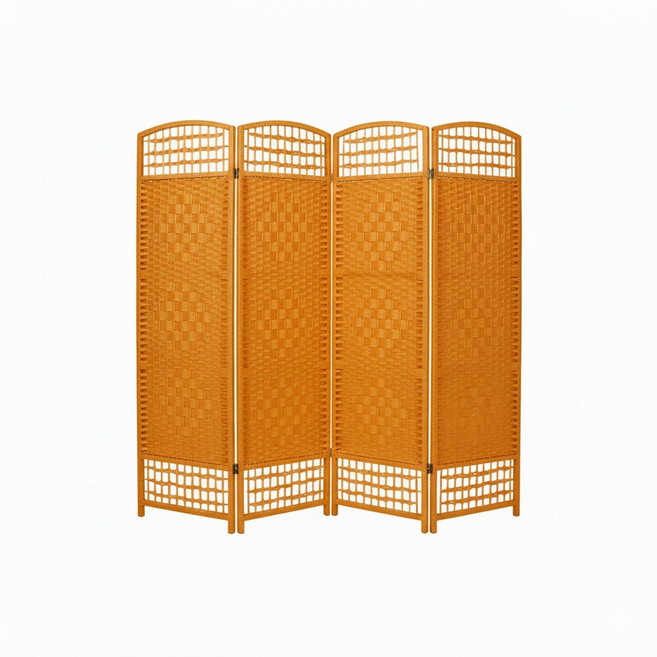 호가 4단 라탄파티션 150cm 대형 파티션, 150cm 라탄 골드