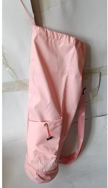 물병 포켓과 젖은 신발 수납칸이 요가 매트 가방 필라테스 피트니스 다기능 체육관 운반 스트랩, 색상: 5. Pink, 1개