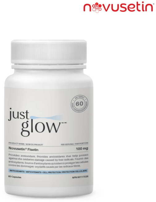 저스트글로우 노부세틴 피세틴 100mg, 1개, 60정