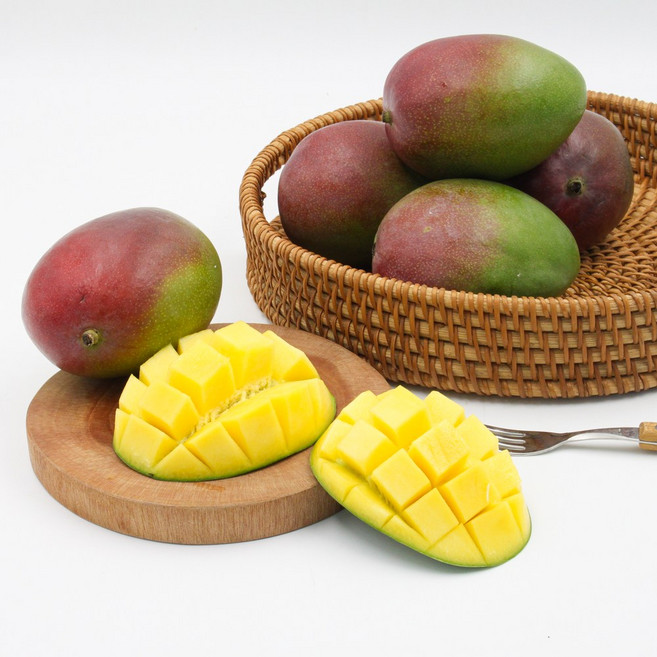 제스완 프레시 프리미엄 백화점급 애플망고, 1박스, 2kg(4~5입)