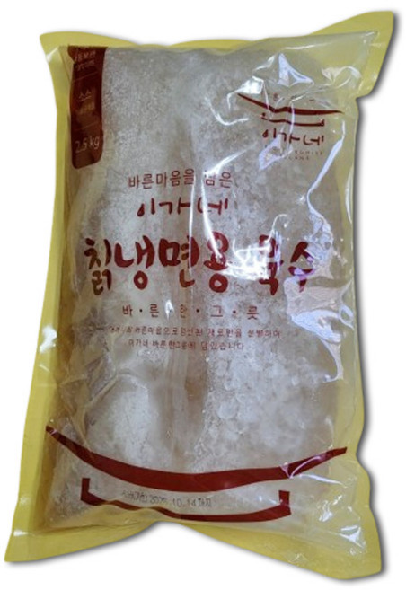 이가네 칡냉면 육수(벌크) 2.5kg, 1개
