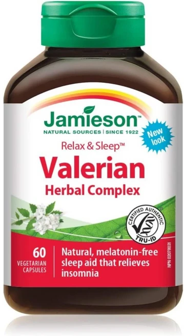 Jamieson Herbal Complex 멜라토닌 프리 60정, 1개 - 쿠팡