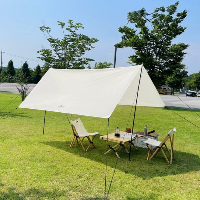 팝콘 미니타프 그늘막 캠핑용 감성캠핑 타프스크린 차양막 암막 나들이 차박, 선택완료