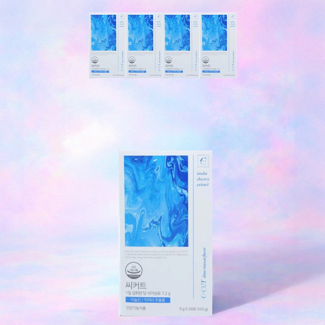 씨커트 겟비너스 효능 혈당 억제 콜레스테롤, 140g, 5개