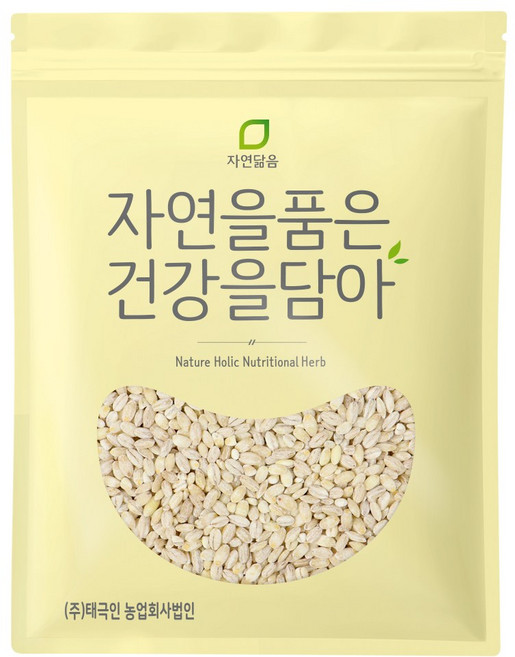 자연닮음 국산 햇 겉보리 늘보리쌀 2kg, 1개