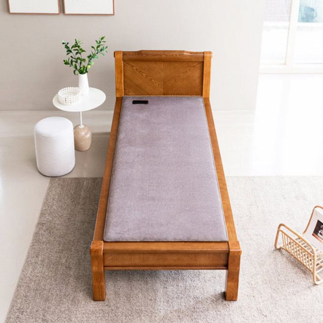 현대의료기 205MINIS 미니싱글 포그니처 황토숯볼 흙침대, 브라운