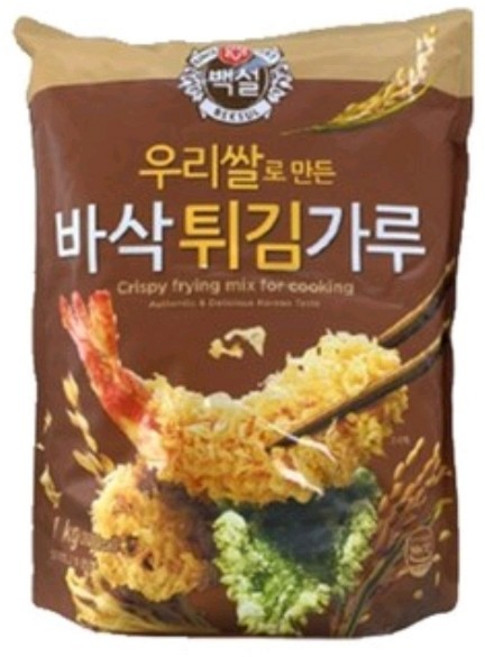 우리쌀로 만든 바삭 튀김가루 1kg, 10개