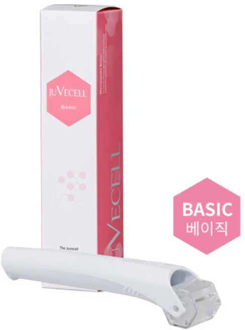 주비셀 마이크로 니들 롤러 베이직 피부케어, 1개, 화이트 - 쿠팡