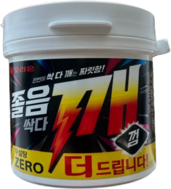 몽글몽글마켓 오리온 졸음싹다깨껌, 102g, 1개