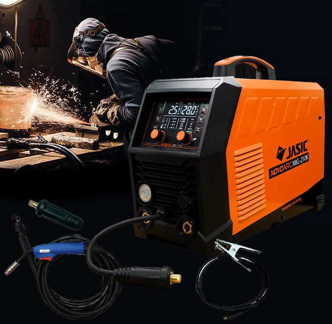 제이식 용접기 미그용접기 논가스 용접기 노보아크 MIG-210K, 1개