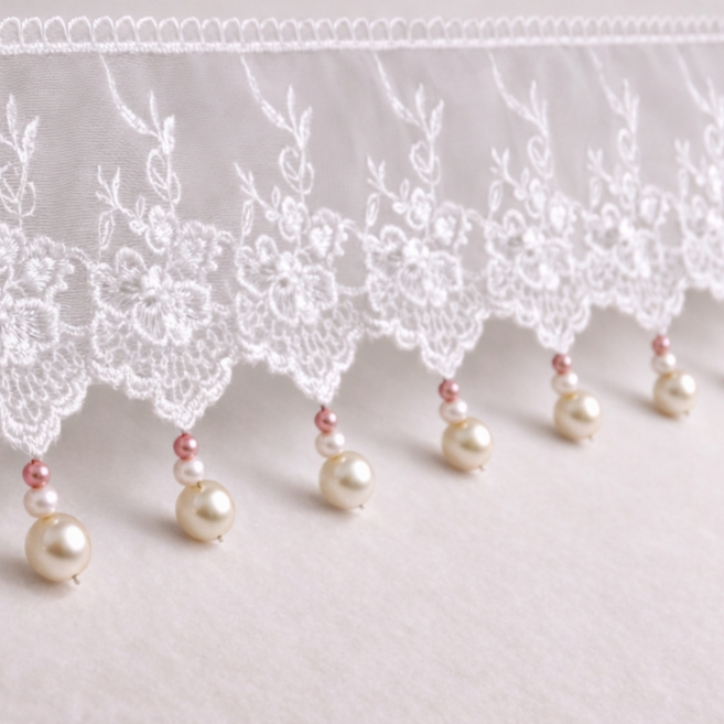 진주 바란스 커튼 비즈발 주방 방문