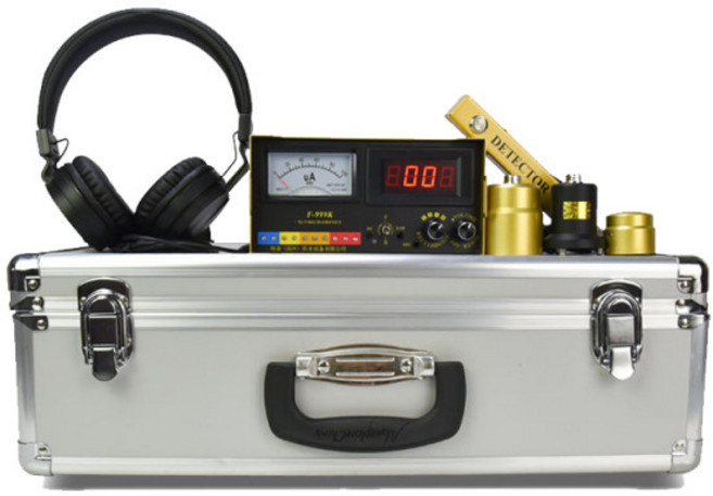 고정밀 누수탐지기 파이프 배관 점검용 실내외 겸용 효율적인 물숨김 탐지 장비 전문가용 기기, 기술자 일대일 안내 실내 1미터, 1개