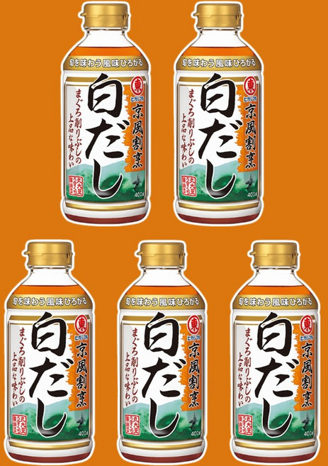히가시마루 간장 경풍할푸 시로다시, 5개, 400ml