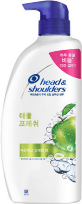 헤드앤숄더 애플 프레쉬 샴푸 850ml, 1개