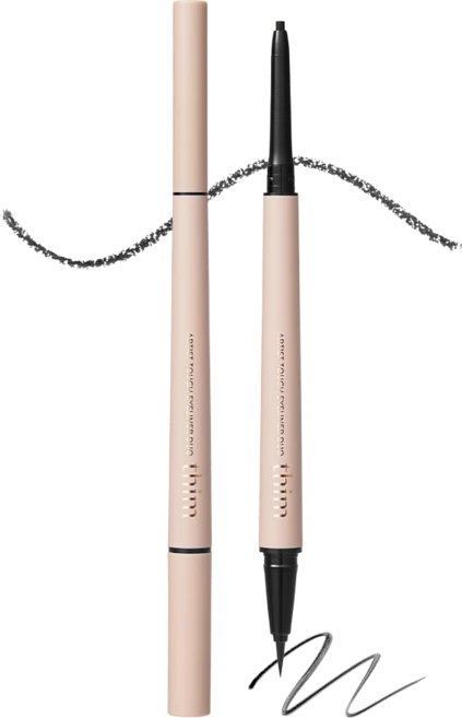 띰 아티스트 터치 아이라이너 듀오 [펜슬] 0.12g / [리퀴드] 0.22g, 01 블랙, 1개, 01 블랙 - 쿠팡