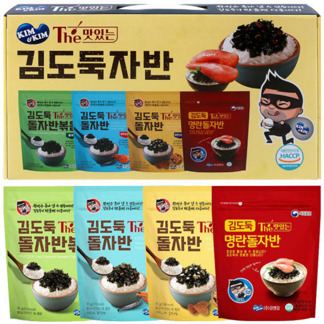 맛있는 김도둑 자반 4봉 (35g x 4봉) 1세트