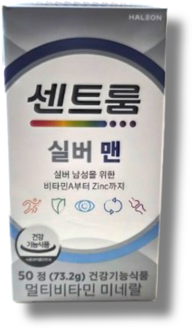[센트룸] 멀티비타민 실버(시니어) 포맨 (50정/50일분), 50정, 1개