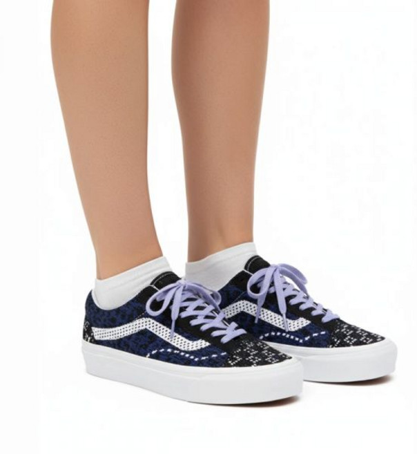 반스 프리미엄 올드스쿨 36 EK - 치타 네이비 VN000EFKBX91