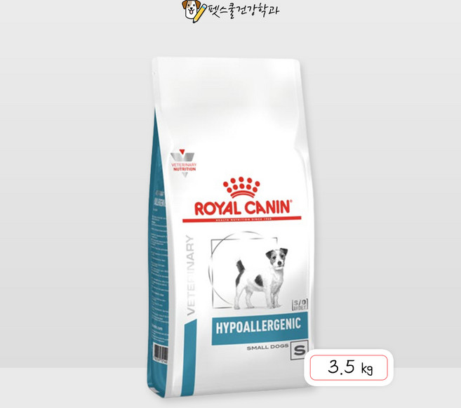 )당일발송( 로얄캐닌 독 하이포알러제닉 스몰독 3.5kg 강아지 알러지 피부질환 처방식사료, 1개, 오리