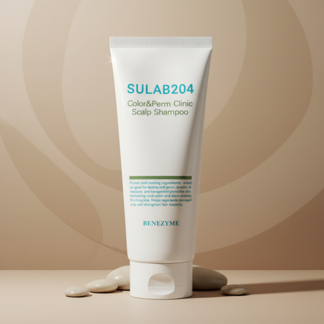 베네자임 수랩204 컬러앤펌 클리닉 스칼프 샴푸 미용실 지루성 두피염 뾰루지 가려움 케어, 1개, 200ml