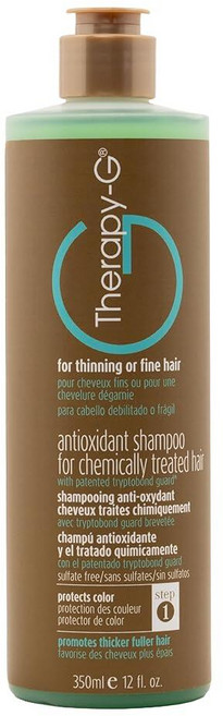 Therapy-G Antioxidant Shampoo For Chemically Treated Hair thinning fine hair and anti loss. regro