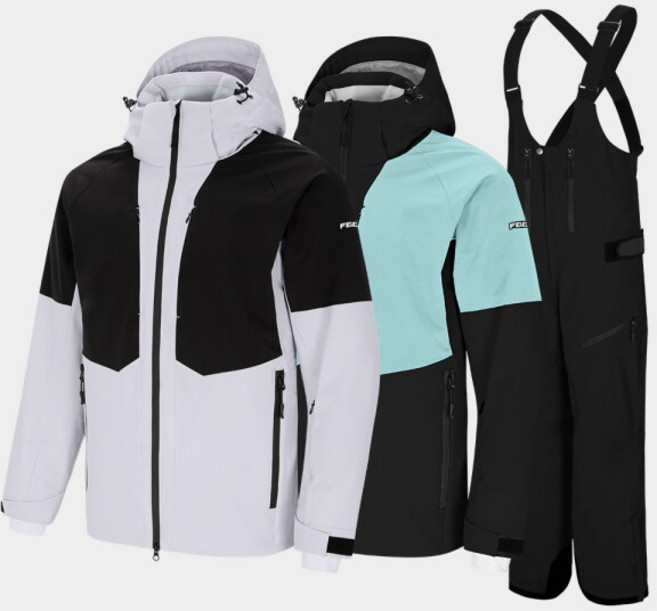 [펠리체] 스키복 보드복 세트 올라운드 레이싱 빕 세트