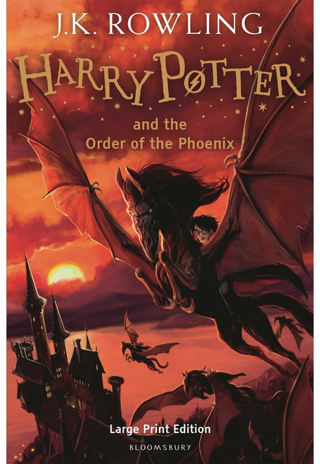Harry Potter 5: The Order of the Phoenix Large Print ed (大字版), 詳見詳細資訊