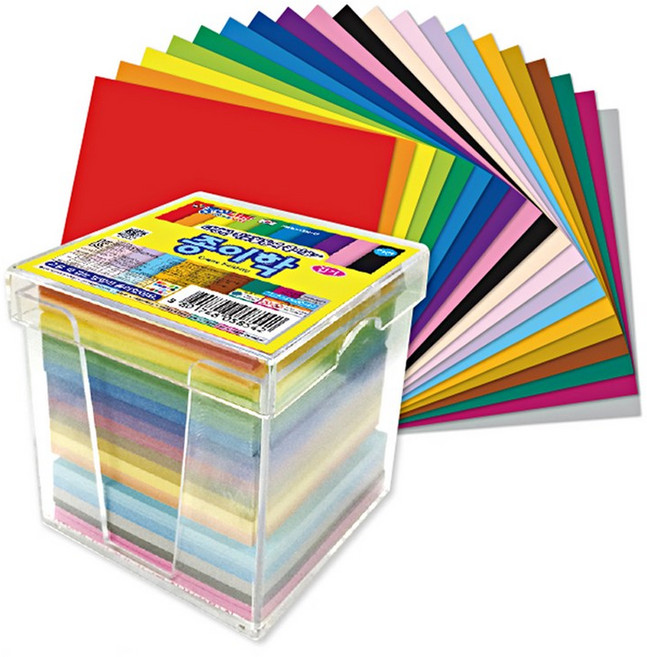 종이학 1000매 20색 단면 학종이 색종이 학접기 천마리 1000마리, 1000개