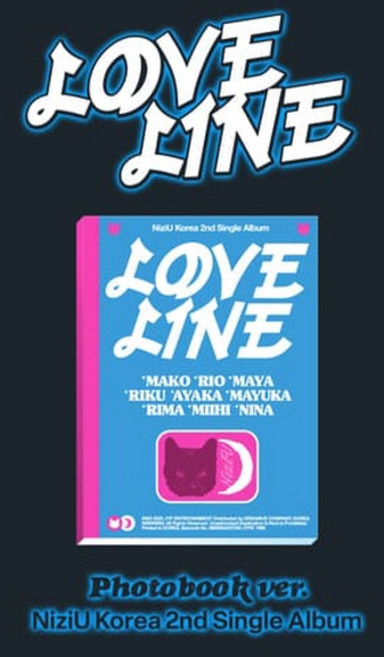 니쥬 (NiziU) / LOVE LINE 싱글앨범 2집 일반반 (JYPK19888)