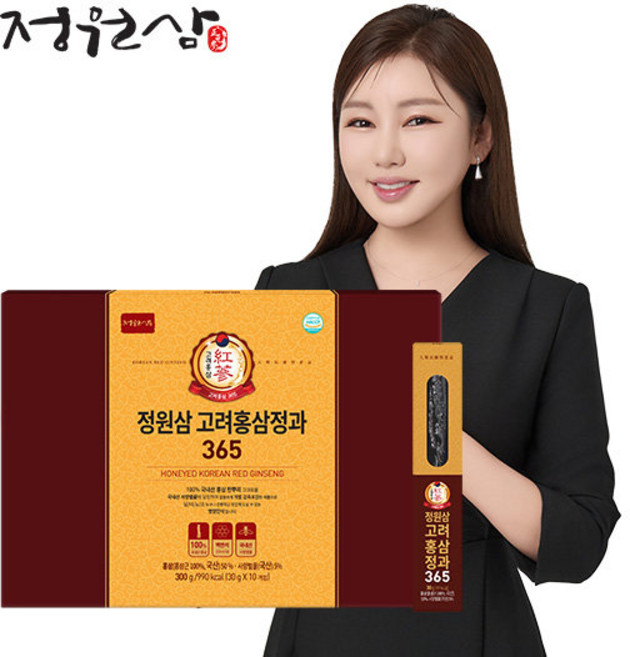 [정원삼] 고려홍삼정과 365 1박스, 30g, 1개