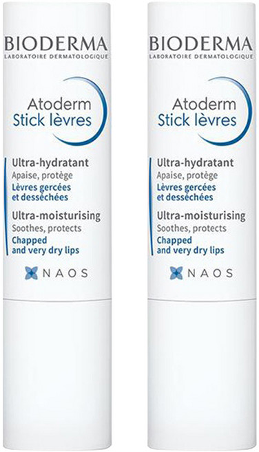 바이오더마 아토덤 립스틱, 2개, 4g