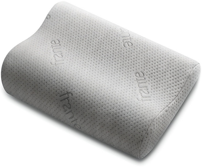 프랑떼 워셔블 메모리폼 경추베개, 그레이, 1개