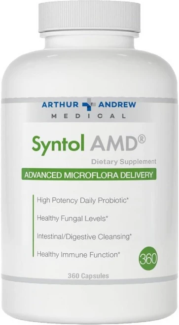 아서앤듀류메디컬 신톨 Syntol AMD 프로바이오틱 블렌드 캡슐 360정, 1개 - 쿠팡