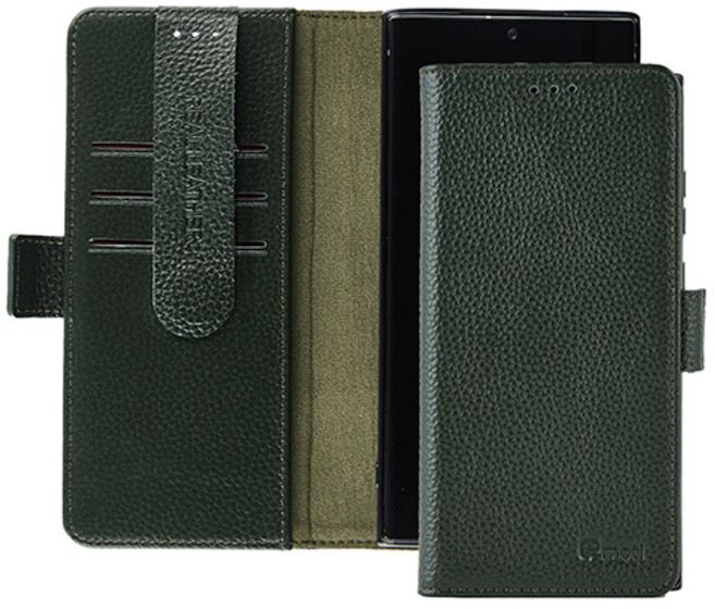 갤럭시 A16 A165 이지 천연 소가죽 카드 분실 방지 지갑 다이어리 휴대폰 케이스