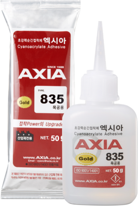 엑시아 835 순간접착제 목공용 50g, 1개