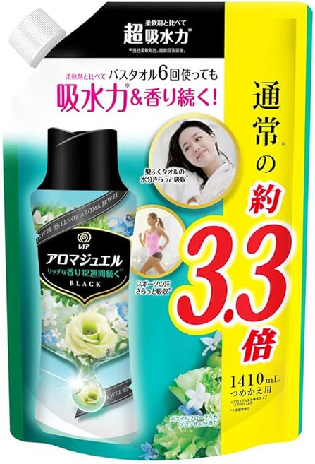 P&G (1410mL) 레노아 아로마 쥬얼 파스텔 플로랄&블로섬의 향기 리필용 초특대, 1개, 1.41L