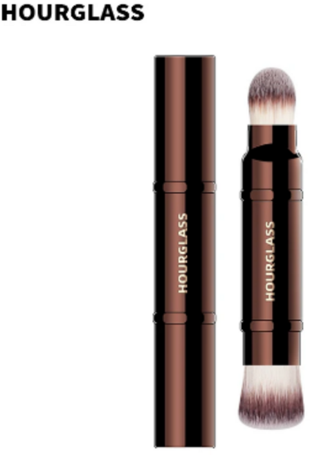 메이크업 양면 페이스 브러쉬, 1개