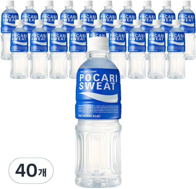 포카리스웨트 동아오츠카, 500ml, 40개