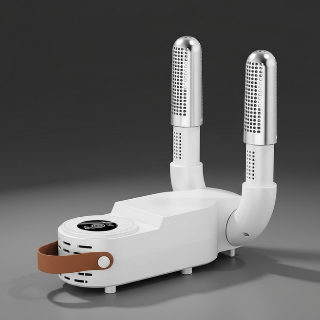 지능형 타이밍 건조기 온도 조절 탈취 다기능 접이식 건조기, 흰색