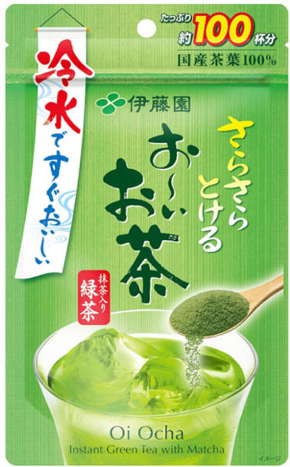 이토엔 오이오차 녹차 가루 80g, 1개입, 3개