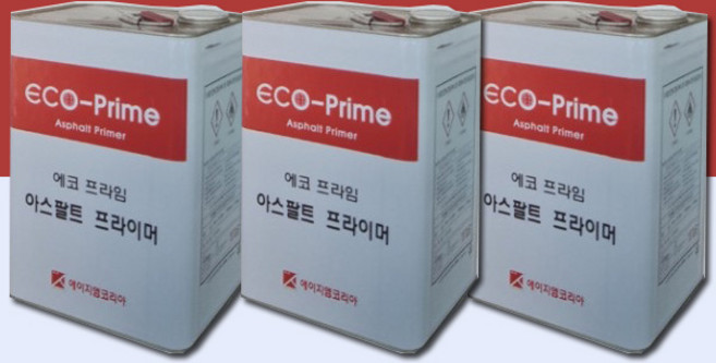 에이지엠코리아 에코프라임 18L 아스팔트 프라이머 각종방수 방습층 하층도장 방수시트 접착용, 1개