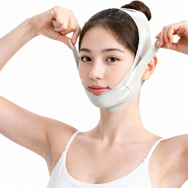 레드에셋 얼굴 리프팅 밴드, 1개, 그레이