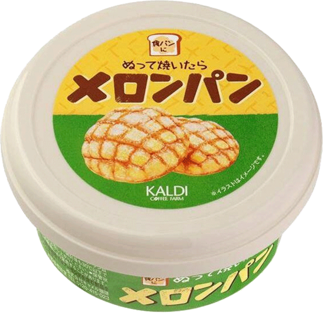 칼디 바르고 구우면 멜론 빵 110g 스프레드 토스트, 1개