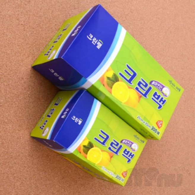 [사마누] 비닐지퍼백 아기지퍼백 지퍼백대형 크린랩 크린백 300매, 17cm x 25cm