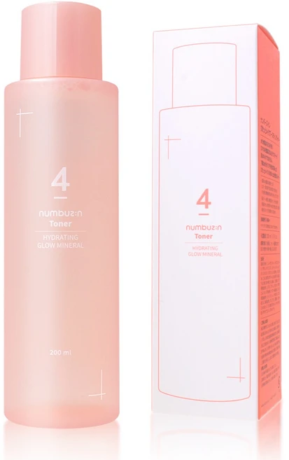 넘버즈인 4번 메이크업 찰떡 미네랄 토너, 200ml, 1개 - 쿠팡