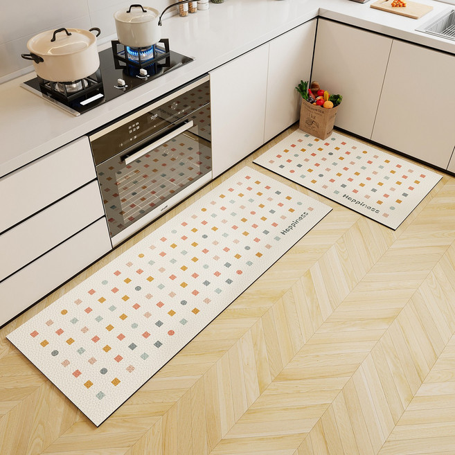 기름방지 쿠션 PVC 주방매트 필요에 따라 잘라 쓸 수 있어요!, 1개