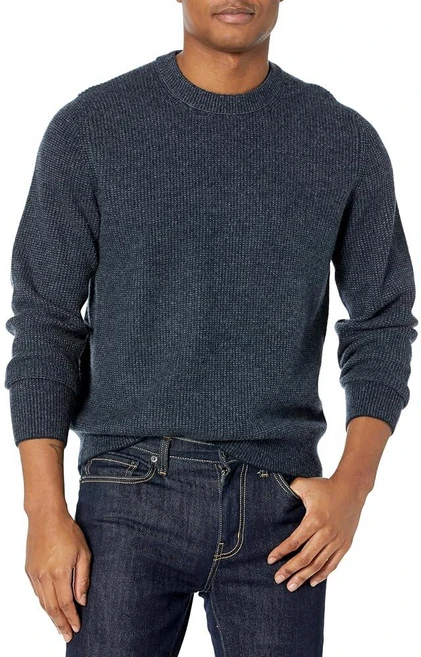 [빠른배송] Vince 남성용 보일드 캐시미어 보온 크루 코스탈 콤보 - 쿠팡