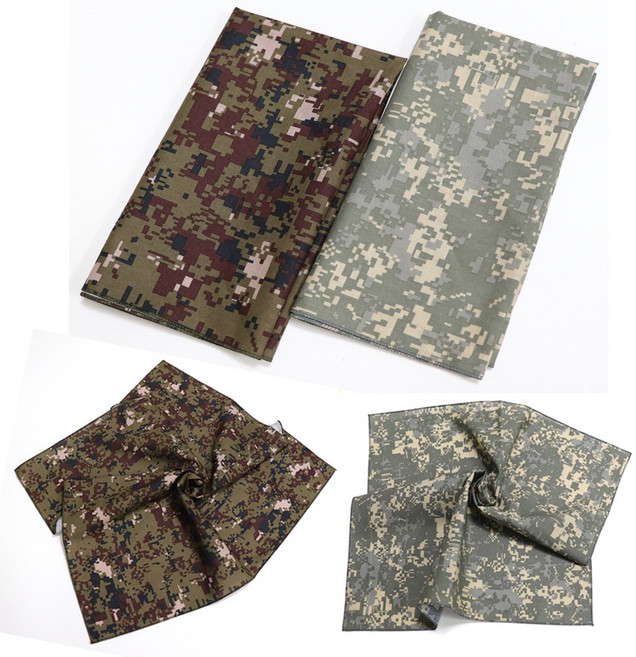콘도라 군용손수건 군인손수건 디지털 밀리터리손수건 반다나 면스카프