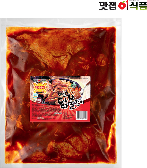 맛잽이식품 매운닭불갈비900g, 1개, 900g