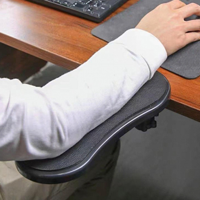 1+1 PC작업 목 어깨 팔목 근육이완 책상팔걸이 마우스 팔받침대 Black